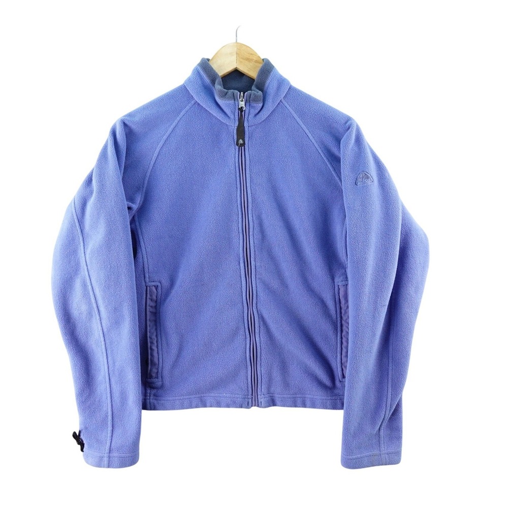 ACG Nike Fleece Jacket Kids M Lavender Thermal Layer Full Zip Activewear